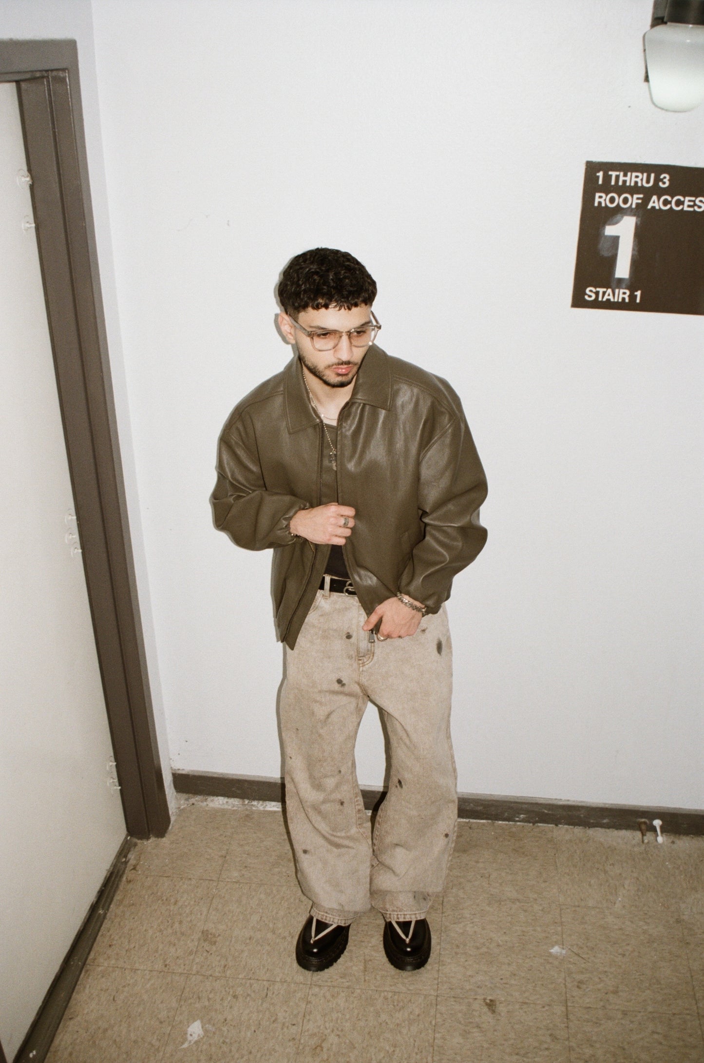 Concrete Bootcut Denim